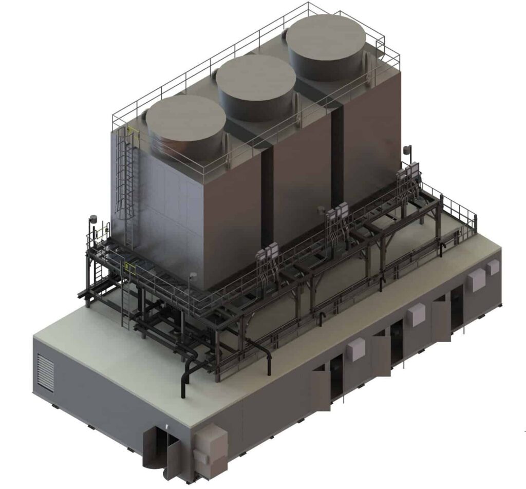 Water Cooled Chiller Plant